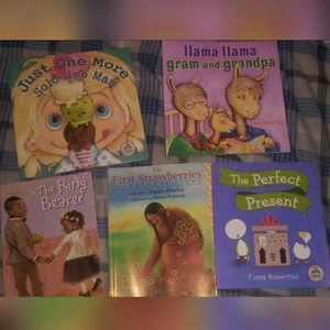 5 USED KIDS BOOKS